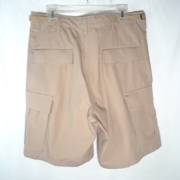 Tru-Spec khaki tan ripstop BDU cargo shorts - Picture 5 of 9
